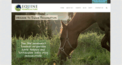 Desktop Screenshot of equinepermaculture.com